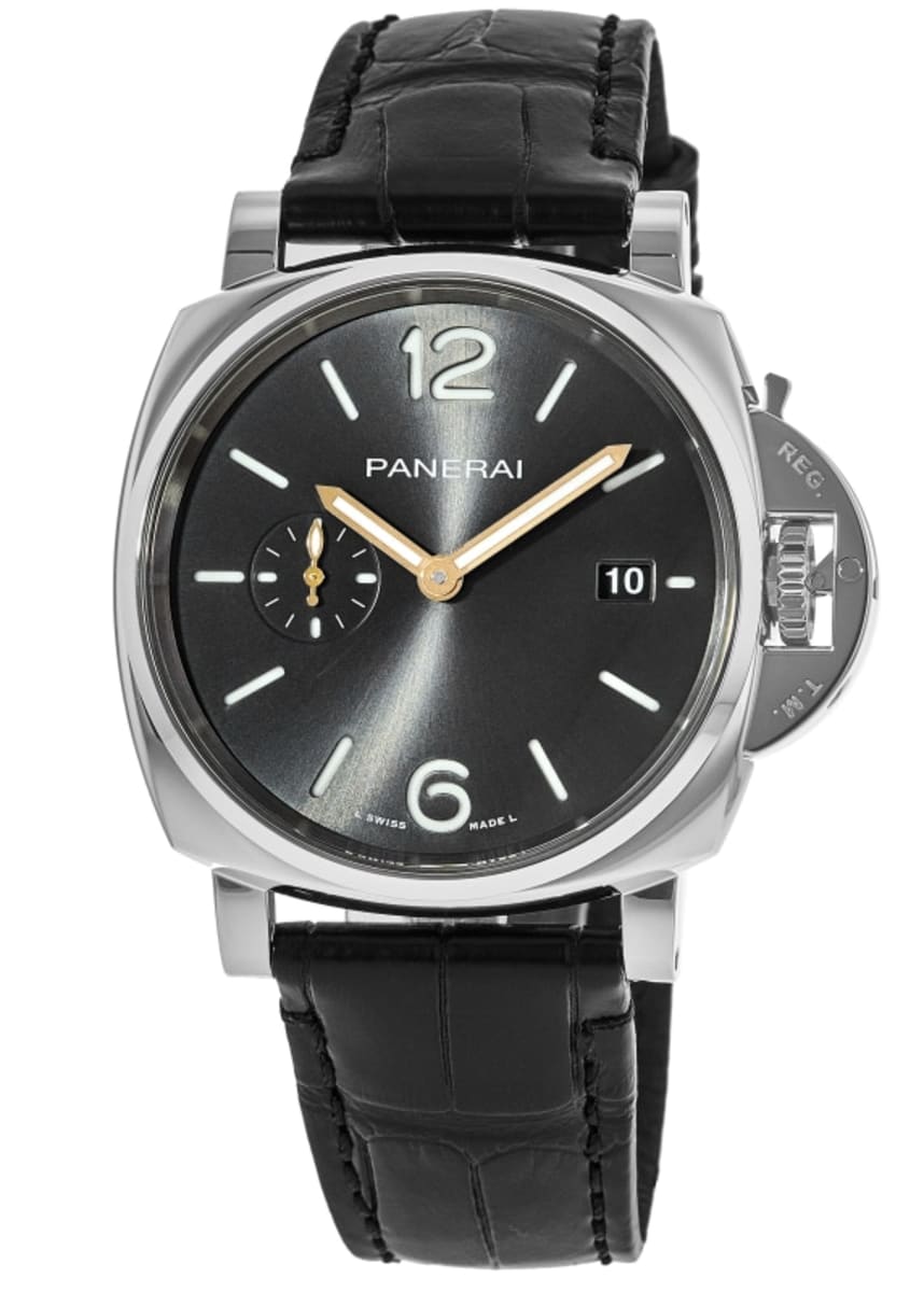 Panerai PAM01250 Luminor Due 42mm anthracite dial (photo: WatchMaxx)