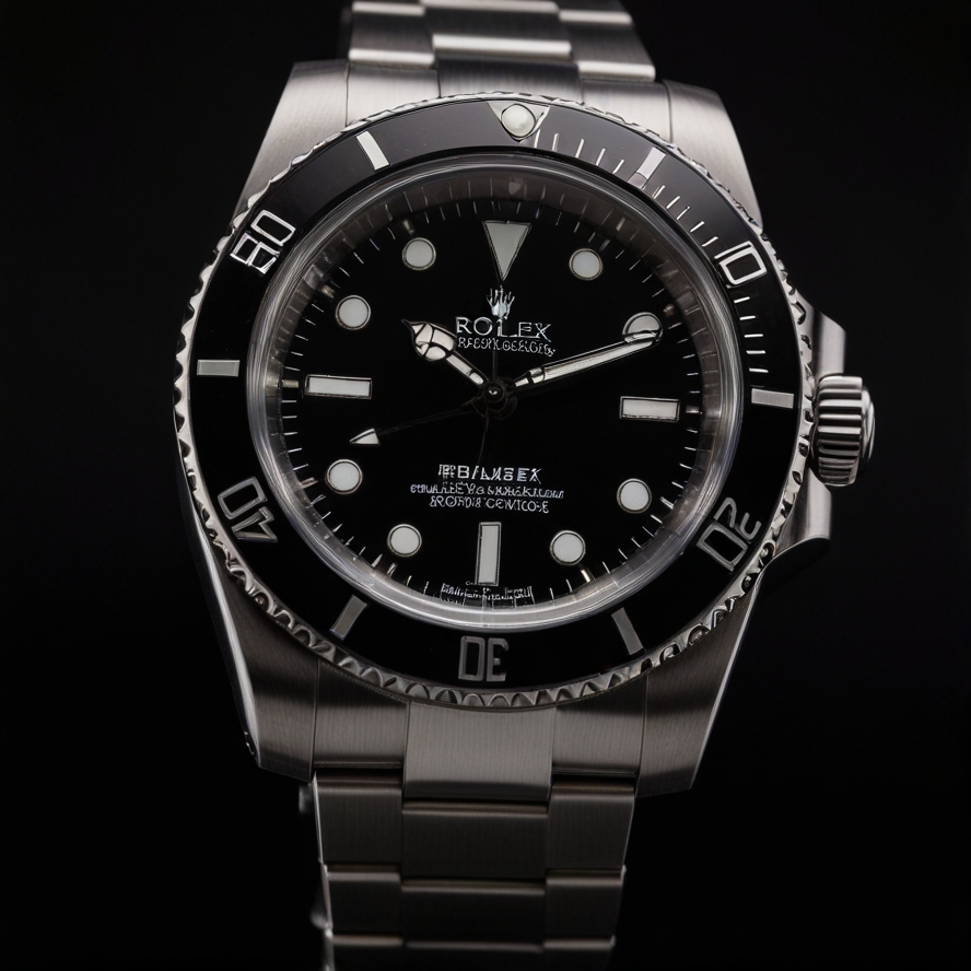 Rolex Submariner No Date 124060 watch with black dial and ceramic bezel