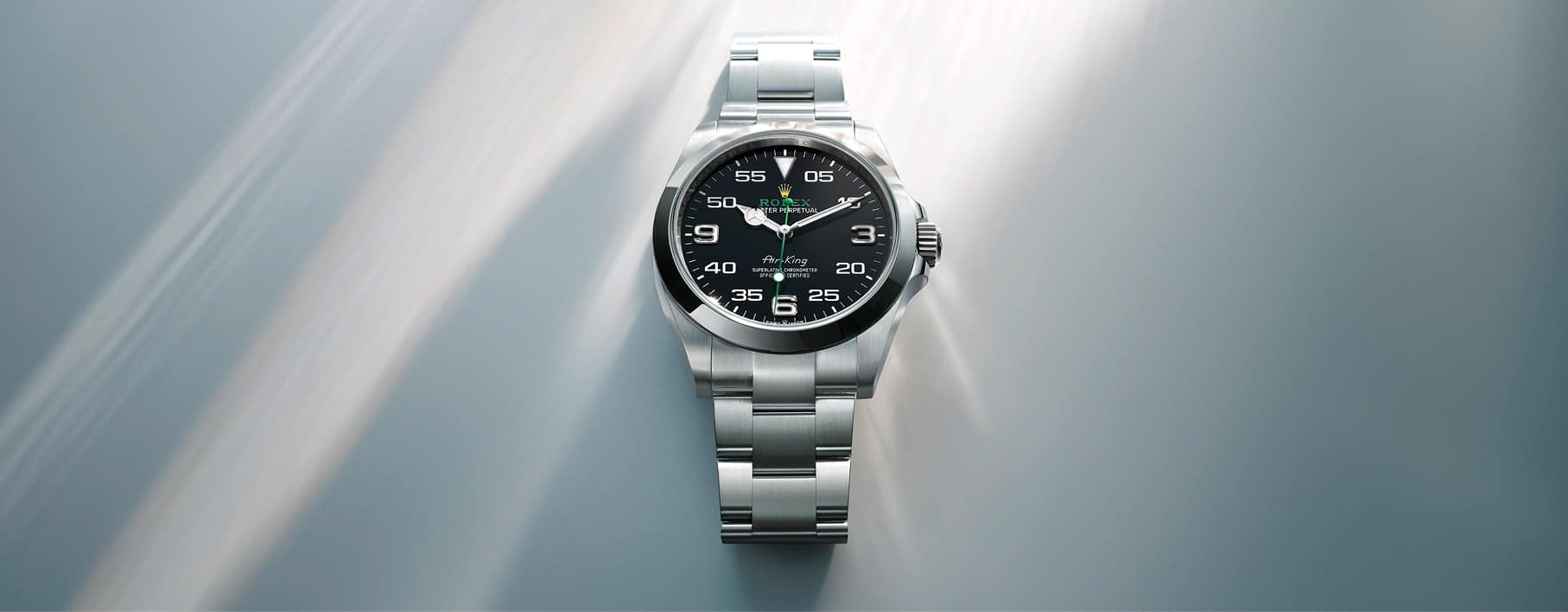 Rolex Air-King ref. 126900 in Oystersteel on Oyster bracelet