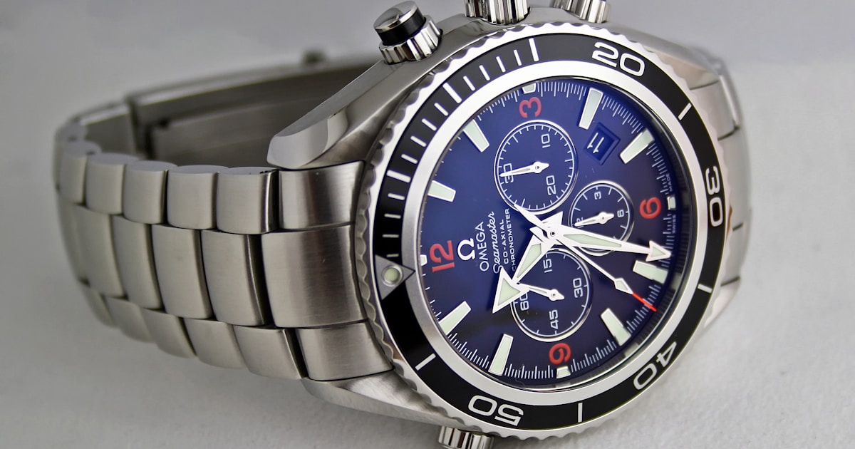 Collection of luxury watches at a major watch exhibition