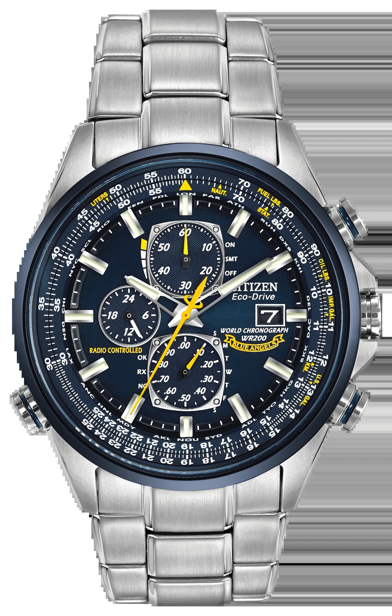 Citizen Eco-Drive AT8020-54L World Chronograph A-T Blue Angels