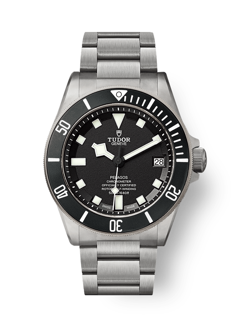 Tudor Pelagos 42 M25600TN black dial titanium dive watch