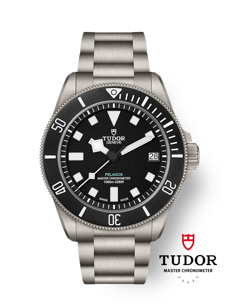 Tudor Pelagos Ultra M2543C1A7NU-0001 titanium dive watch, front view