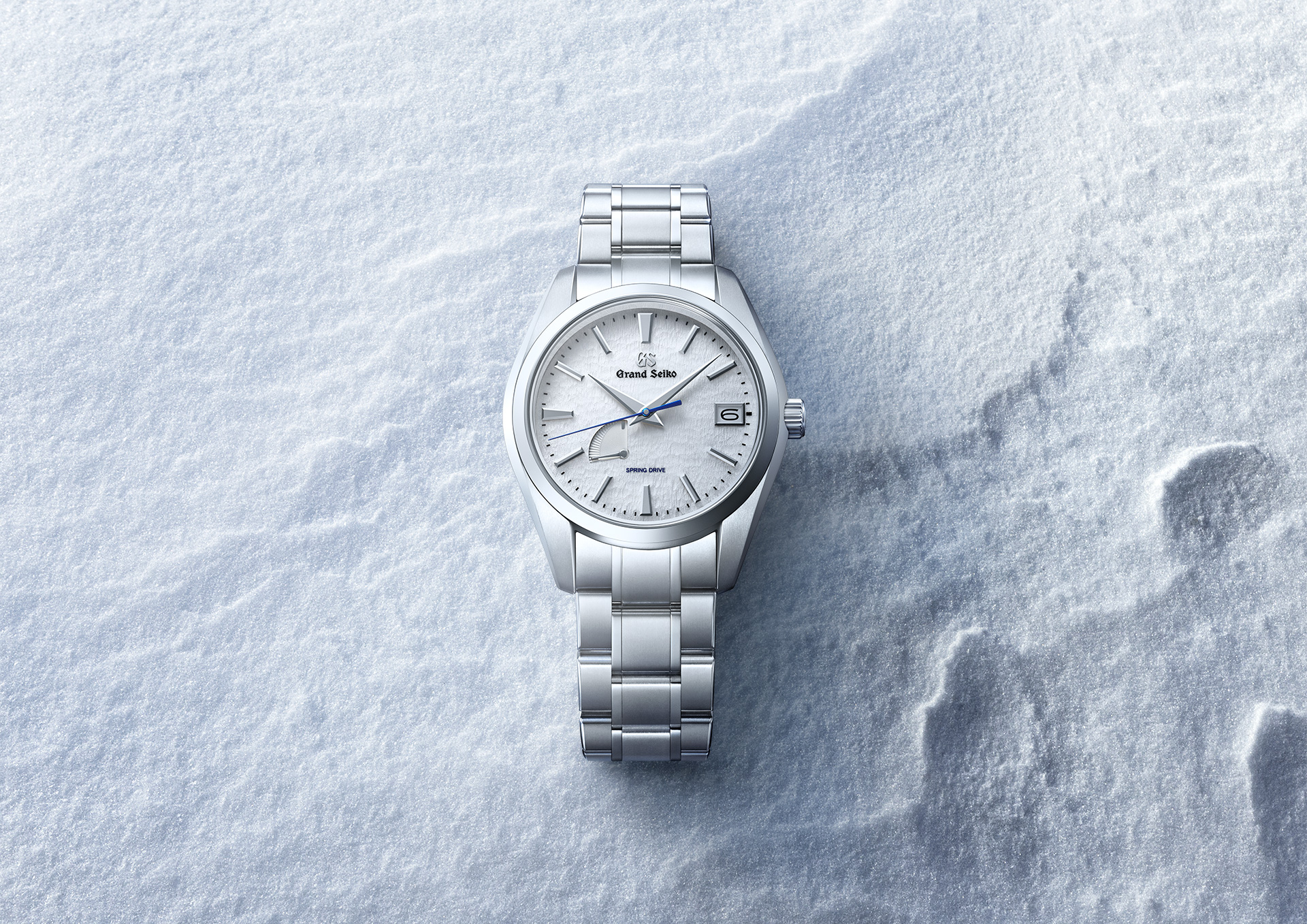 Grand Seiko SBGA211 Snowflake Spring Drive watch on wrist
