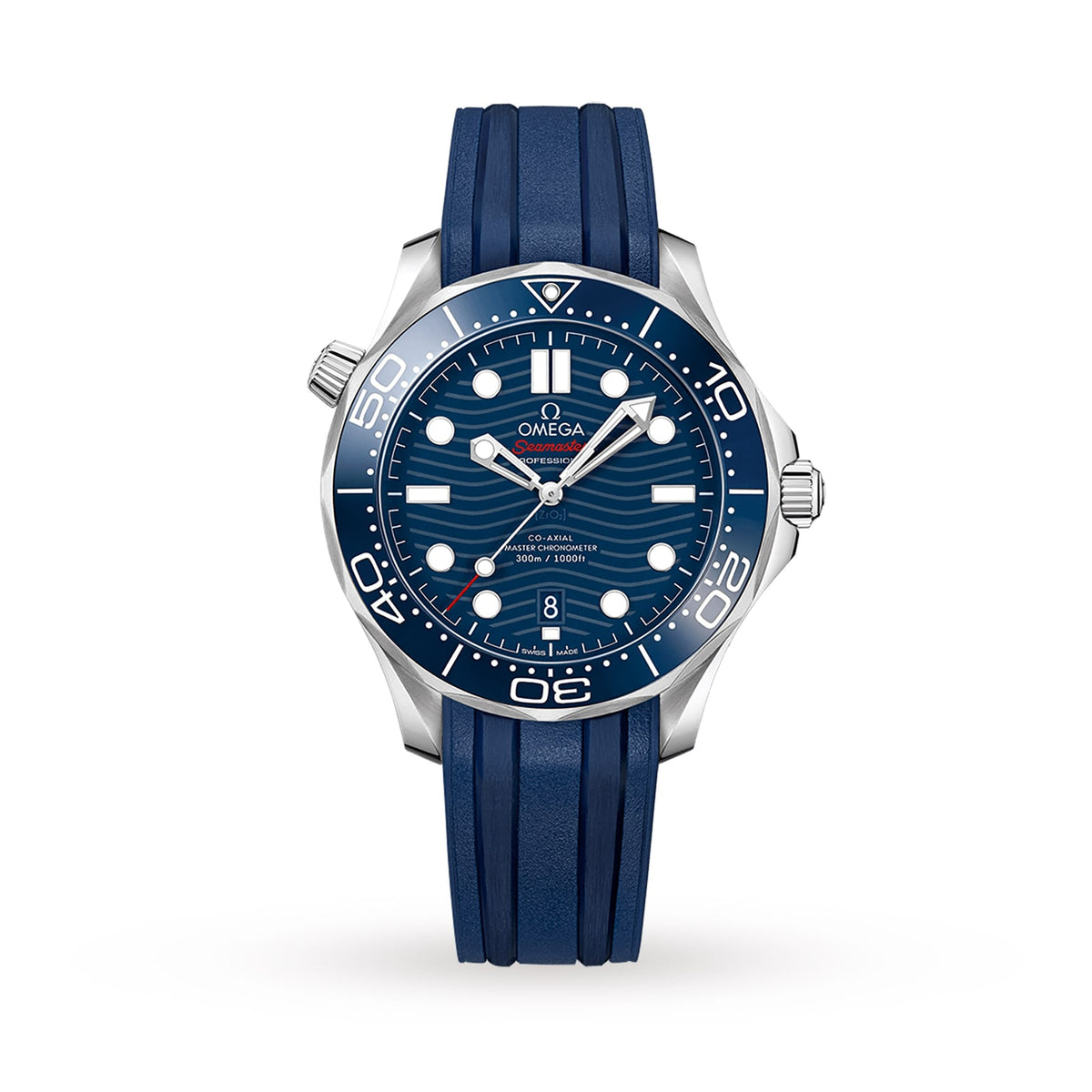 Omega Seamaster Diver 300M stainless steel watch on bracelet