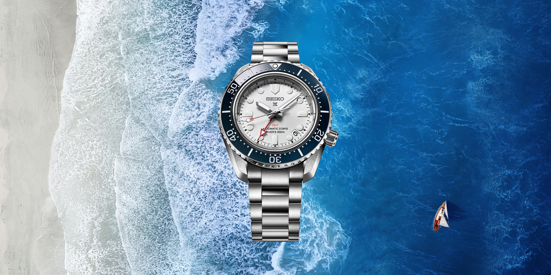 Seiko Prospex SPB519J1 1968 Heritage GMT Diver with blue ceramic bezel and stainless steel bracelet, comparison with SPB317J1